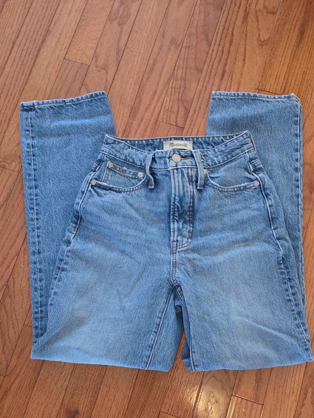 Madewell Curvy Perfect Vintage Straight Jeans